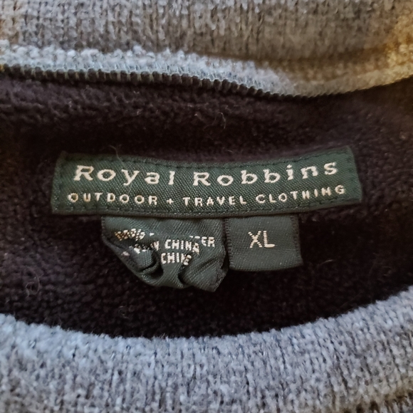 Royal Robbins Sweater Mens XL blue heather - Picture 2 of 5